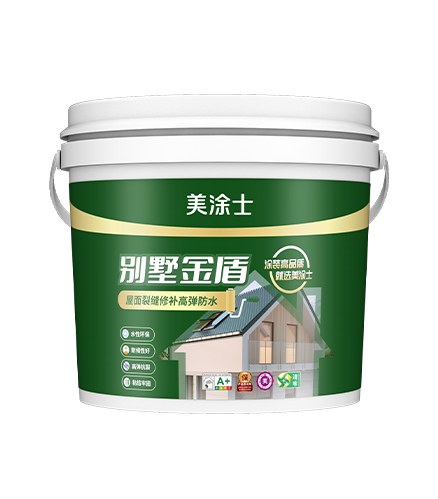 别墅金盾屋面裂缝建补高弹防水